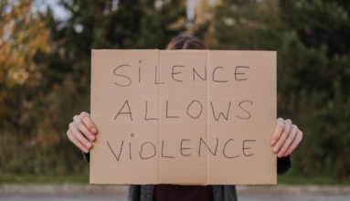 Silence allows violence